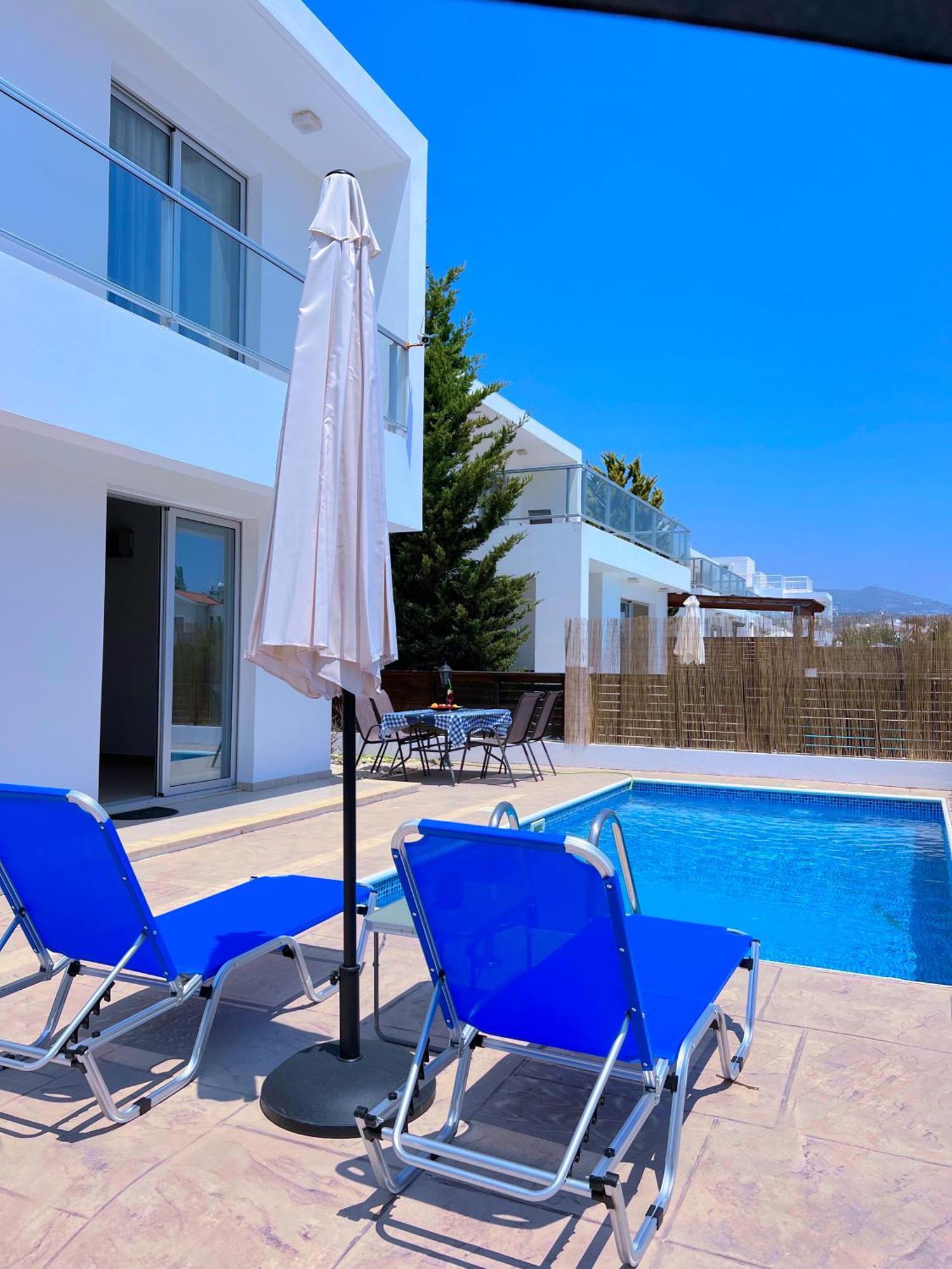 3 Bedroom Coral Bay Beach Seaview Villa I Private Pool Peyia Luaran gambar